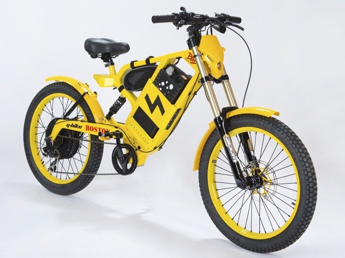 electric bicycle BOSTON 60 V 2000 W / yellow