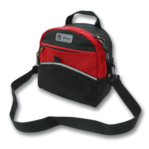 handlebar bag E-BIKE CITY / red