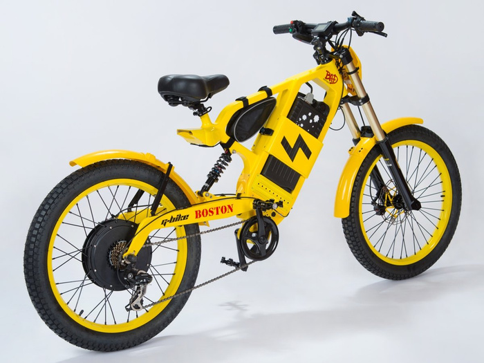 electric bicycle BOSTON 60 V 2000 W / yellow