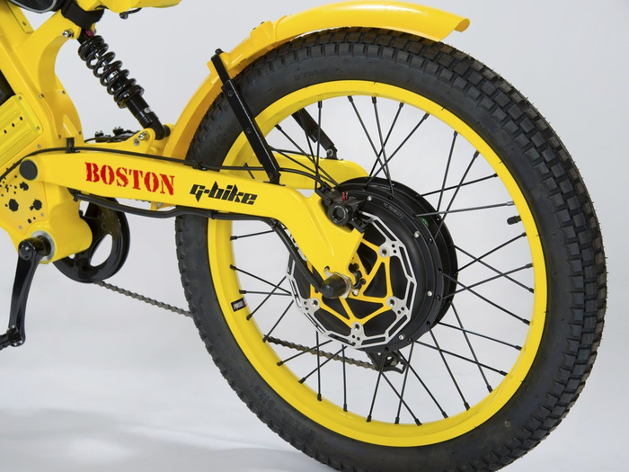 electric bicycle BOSTON 60 V 2000 W / yellow